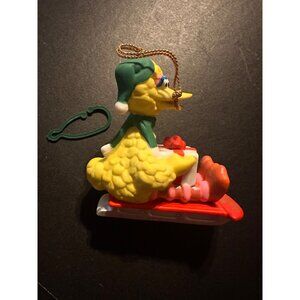 Big Bird Christmas Ornament 1994 Henson‎ Vintage Holiday Decoration Groiler